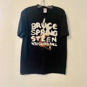 Bruce Springsteen Murina Size Med Wrecking Ball Concert US Black T-shirt in GUC